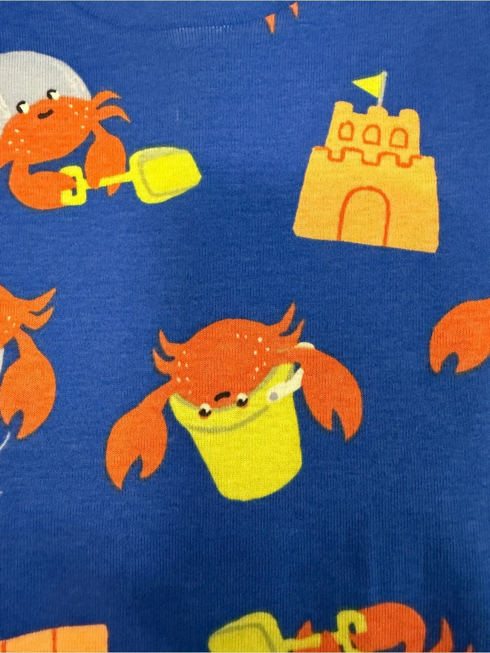 NWT - Carter's Child of Mine Toddler BLUE CRAB Pajama Set (12 months)